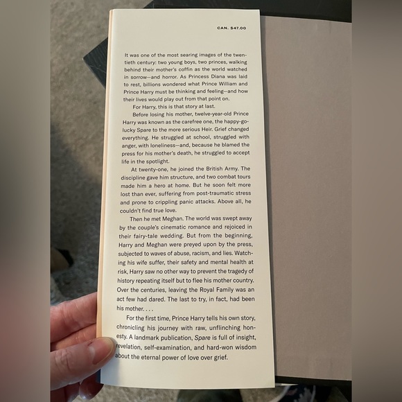 Spare/Prince Harry & Woman in Me/Britney Spears - Picture 2 of 6